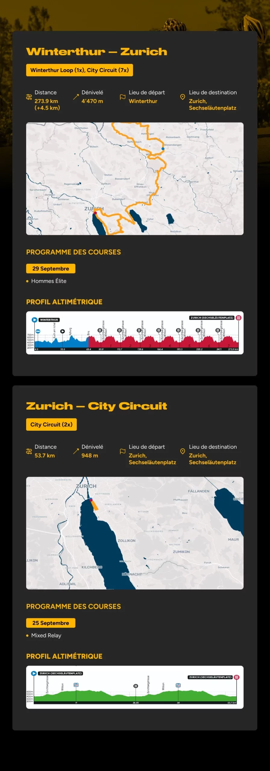 Championnats du monde de cyclisme sur route 2024