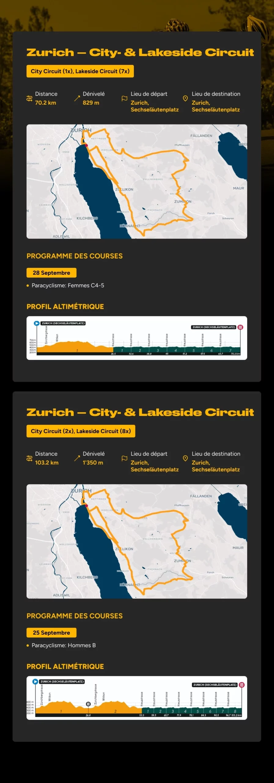 Championnats du monde de cyclisme sur route 2024