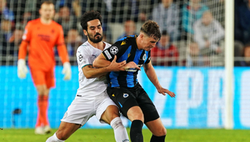 Club Brugge KV vs. Manchester City, Champions League, voetbalweddenschappen